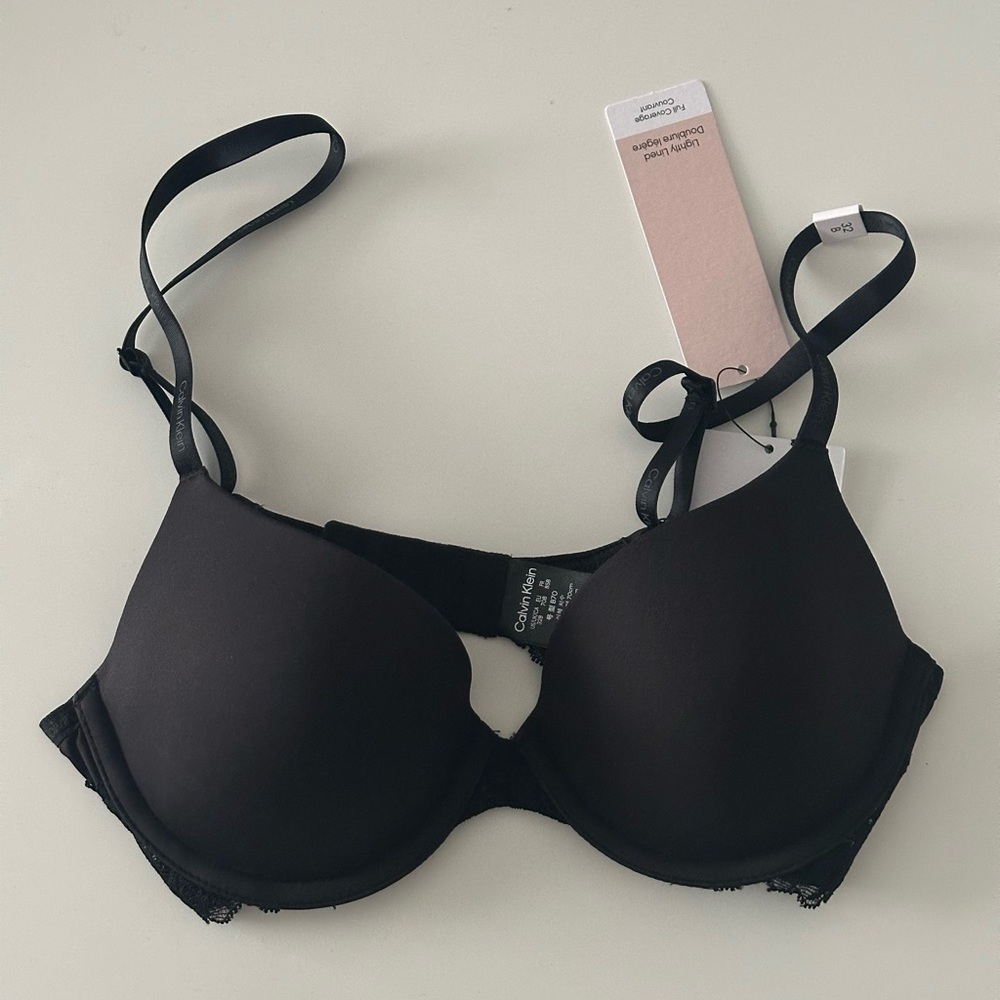 Calvin Klein Elegant Black Bra